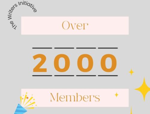 Writers Initiative Meetup Group now has over 2000 members!